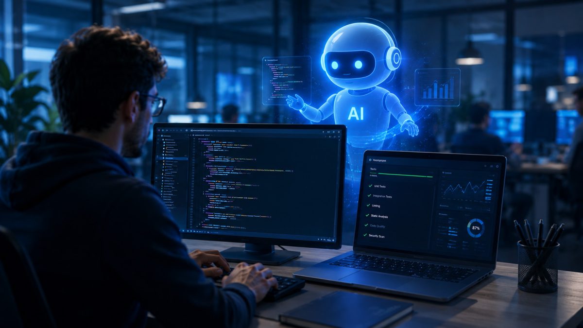 Agente inteligente comprobando código